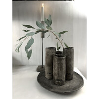 PMR stenen cilinder vaas Sober 18cm