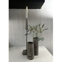 PMR stenen cilinder vaas Sober 22cm