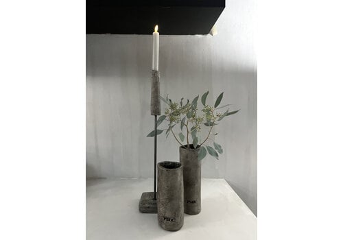PMR PMR stenen cilinder vaas Sober 22 cm