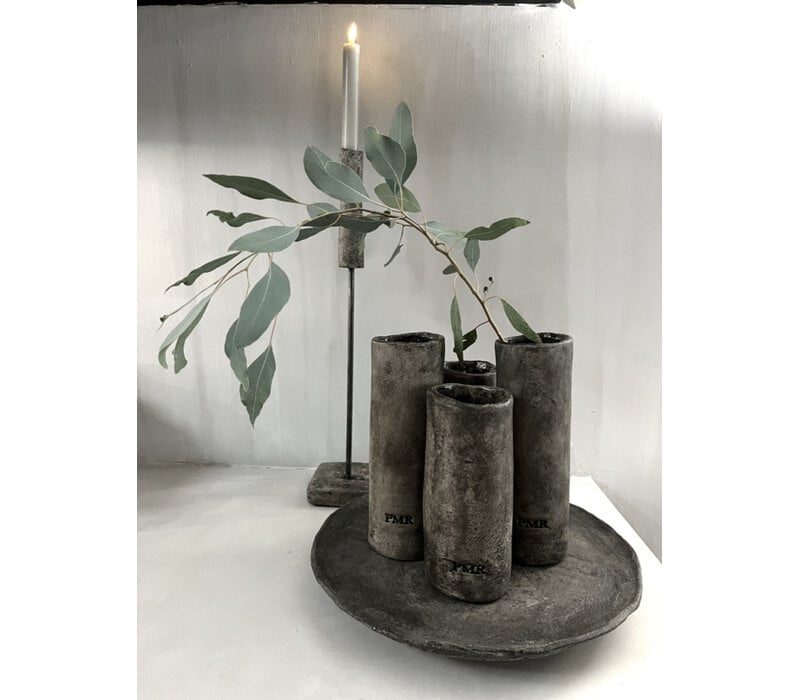 PMR stenen cilinder vaas Sober 22cm