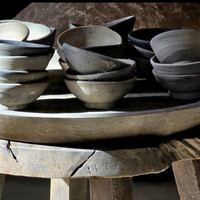 Luksa stenen Aziatisch schaaltje Grey