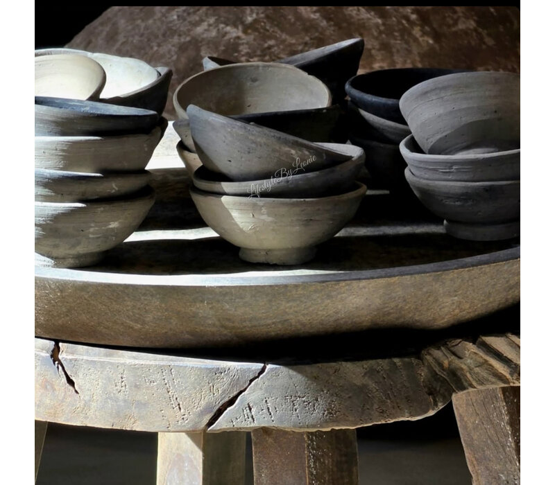 Luksa stenen Aziatisch schaaltje Grey