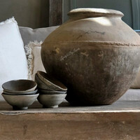 Luksa stenen Aziatisch schaaltje Grey