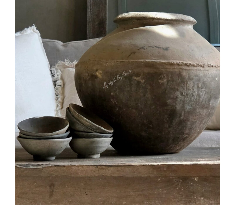 Luksa stenen Aziatisch schaaltje Grey