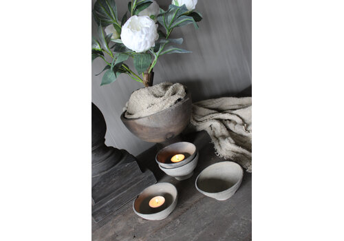 LUKSA LUKSA stenen Aziatisch schaaltje grey