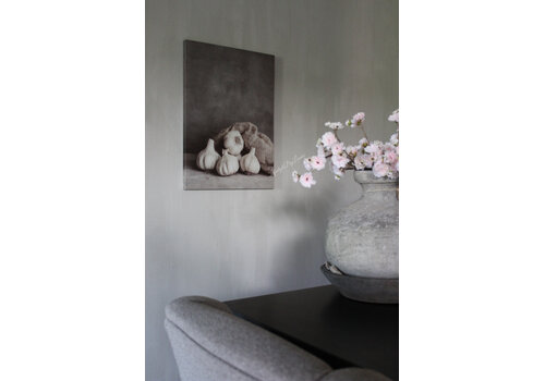 Canvas doek sober knoflook 70x50cm