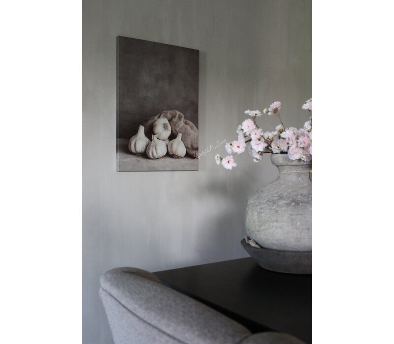 Canvas doek sober knoflook 70x50cm