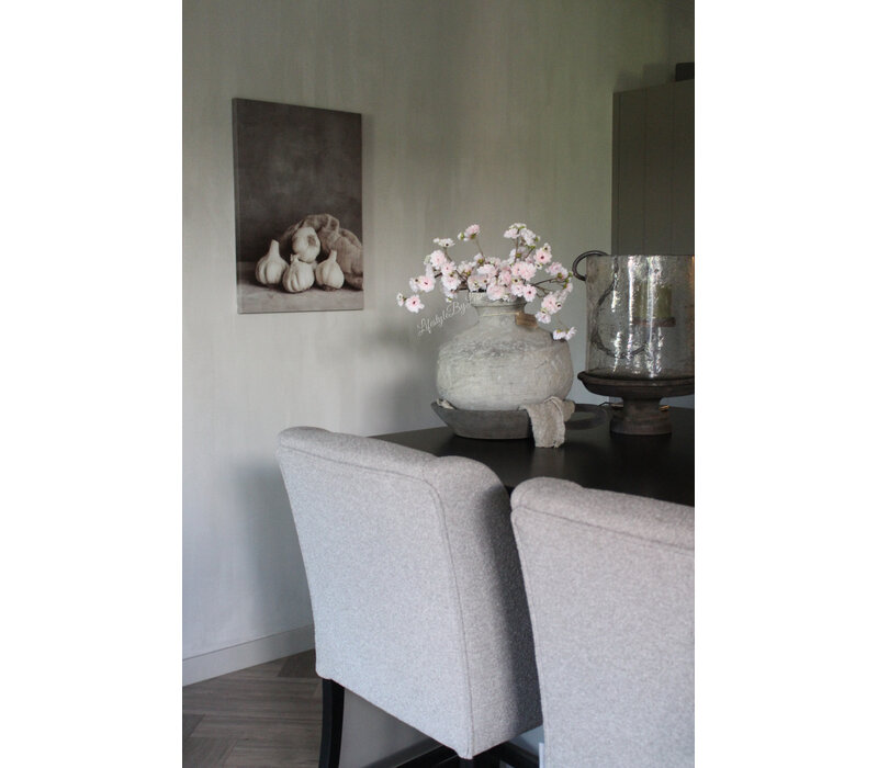 Canvas doek sober knoflook 70x50cm