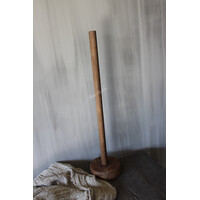 Houten teak wood wc-rol houder 67cm