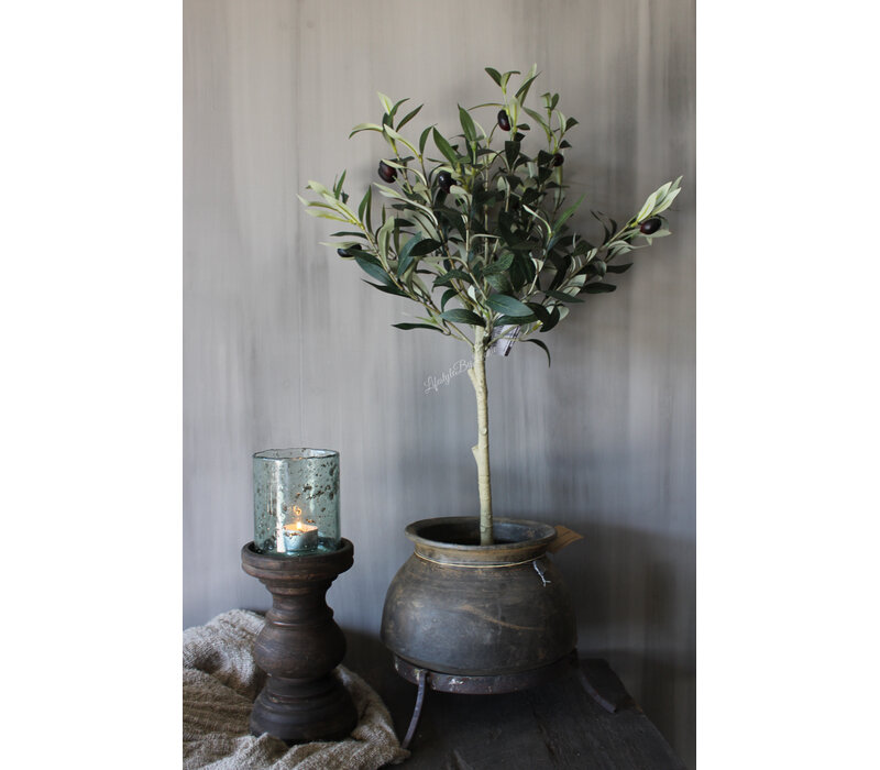 Zijden olijfboom 65 cm