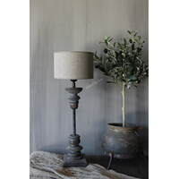Houten lampvoet ornament Tomy 50 cm