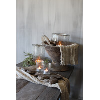 Hoffz Interior oude houten vijzel