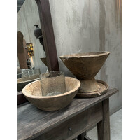 Hoffz Interior oude houten vijzel