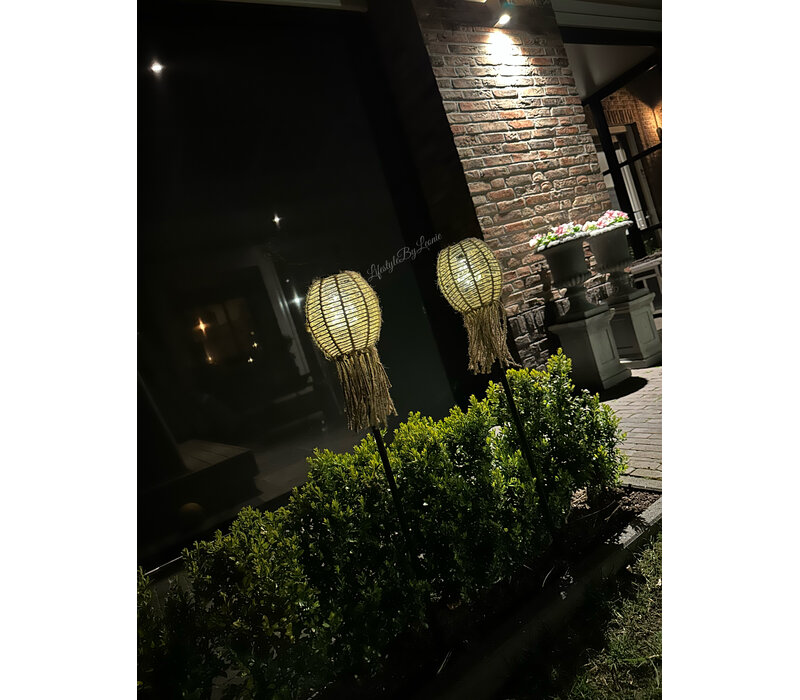 LED solar ibiza tuinlamp steker 90 cm