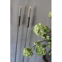 PMR vloerkandelaar dinerkaars beton/staal 130cm