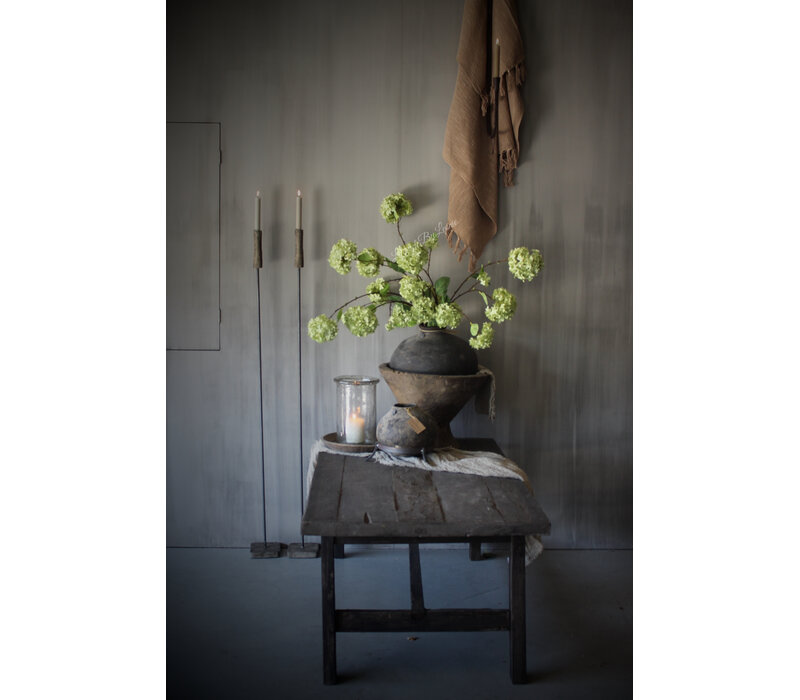 PMR vloerkandelaar dinerkaars beton/staal 130cm