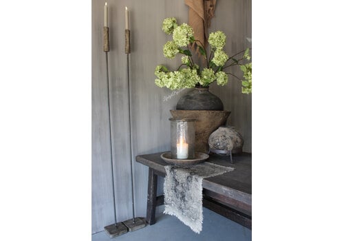 PMR PMR vloerkandelaar dinerkaars beton/staal 130 cm