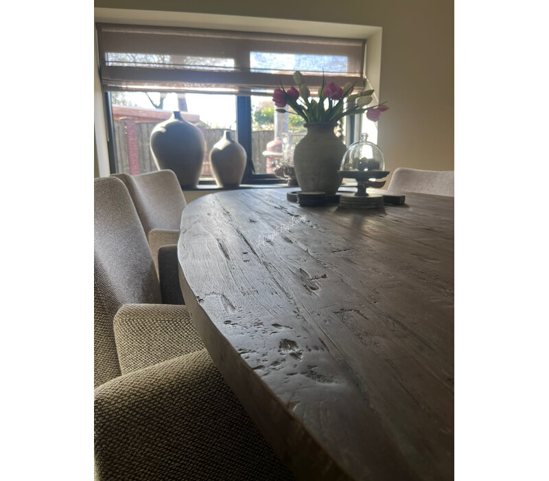 LUKSA ovale eettafel Adina 200 x 100 x 78 cm