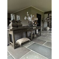 LUKSA wandkast / sidetable Jensen Antique grey 240 cm