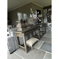 LUKSA wandkast / sidetable Jensen Antique grey 240 cm