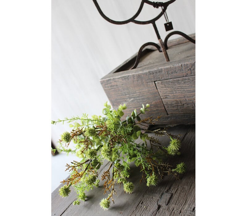 Namaak plant plataan bolletjes groen 40cm