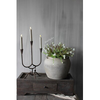 Namaak plant plataan bolletjes wit 40cm
