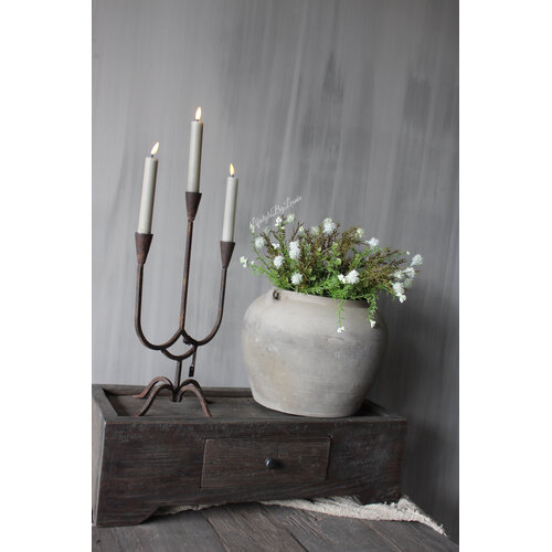 Namaak plant plataan bolletjes wit 40cm 