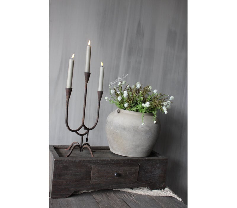 Namaak plant plataan bolletjes wit 40cm
