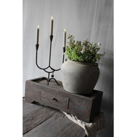 Namaak plant plataan bolletjes wit 40cm