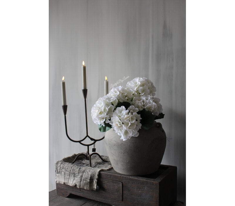 Namaak bos hortensia bloeiend White 55cm