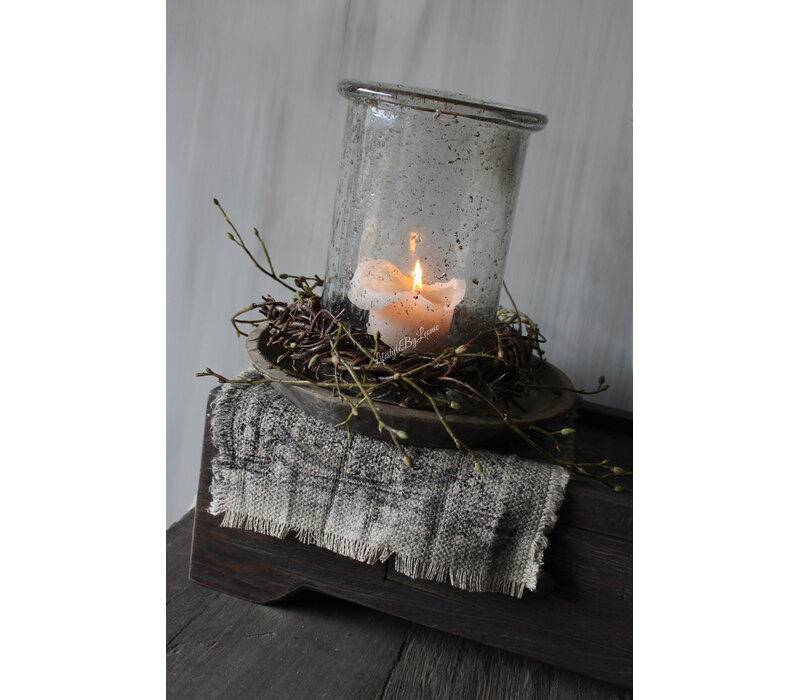 Namaak takkenkrans Betula knop 25 cm