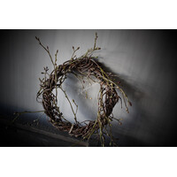 Namaak takkenkrans Betula knop 25 cm