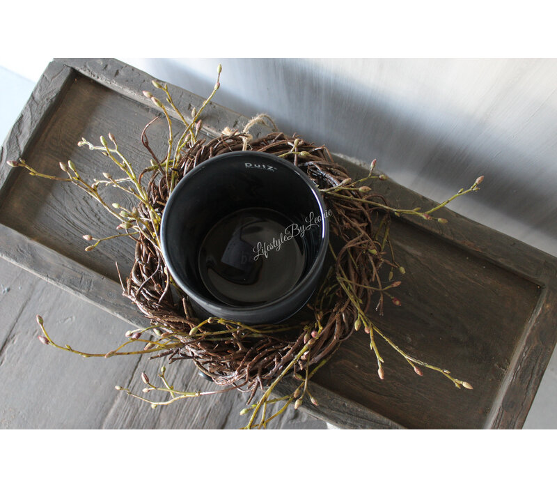 Namaak takkenkrans betula knop 25cm