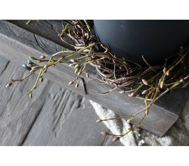 Namaak takkenkrans betula knop 25cm