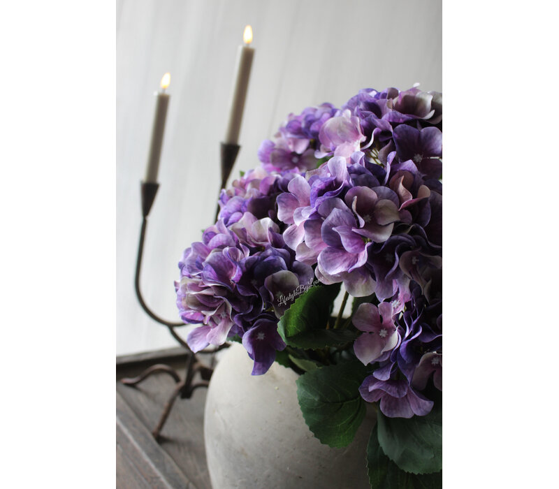 Namaak bos hortensia bloeiend Purple 55cm