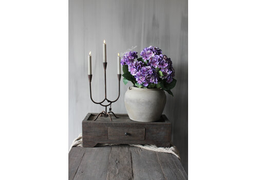 Namaak bos Hortensia bloeiend purple 55 cm