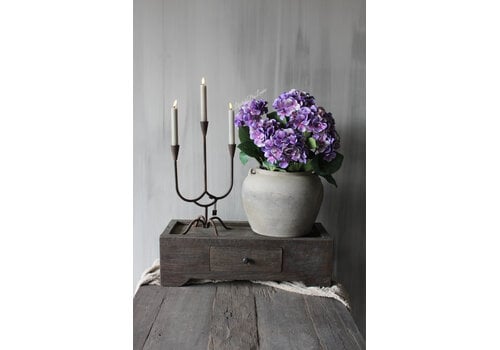 Namaak bos hortensia bloeiend Purple 55cm