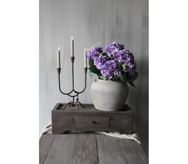 Namaak bos hortensia bloeiend Purple 55cm