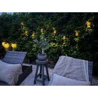 Rotan LED snoer lampjes 200 cm