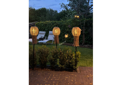 LED solar ibiza tuinlamp steker 90 cm