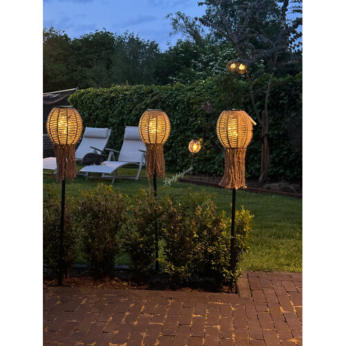 LED solar ibiza tuinlamp steker 90 cm 