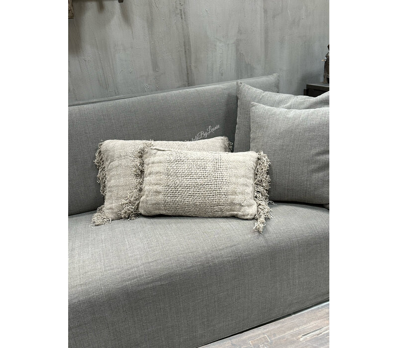 Hoffz Interior kussen Bowi naturel linnen