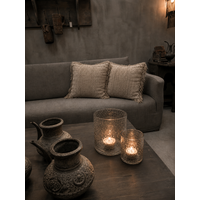 Hoffz Interior kussen Bowi naturel linnen