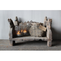 Hoffz Interior oude tempel / altaar hout