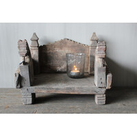 Hoffz Interior oude tempel / altaar hout