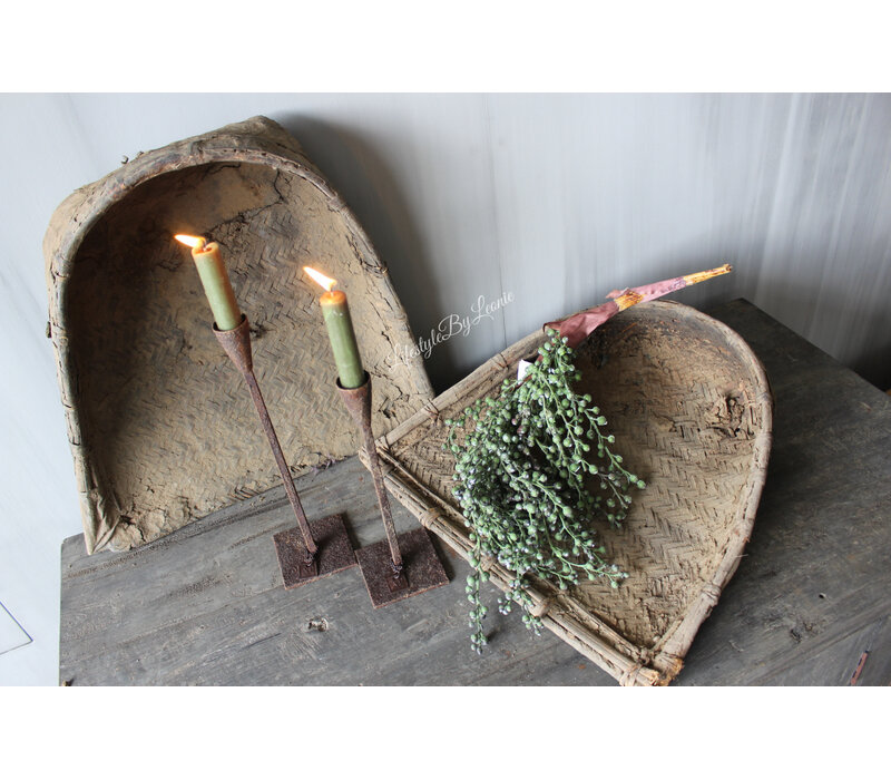 Aura Peeperkorn authentieke rijst schep / tray 40x40cm