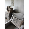 Shabby kussen met kelim opdruk Black 40x60cm