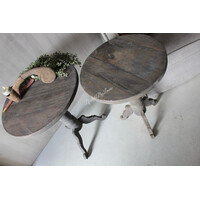 LUKSA wijntafel Bas sober grey 60 cm