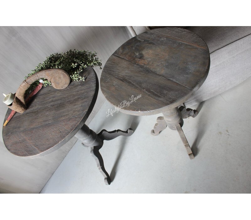 LUKSA wijntafel Bas sober grey 60 cm