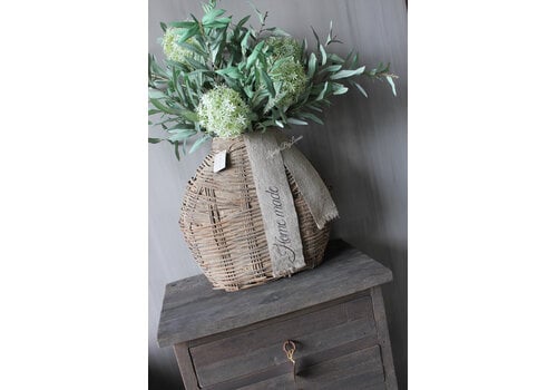Shabby linnen lint Home made